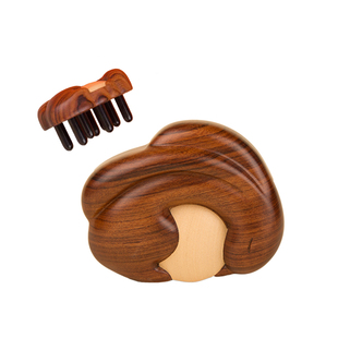 养生梳子礼盒玉兔按摩梳套装母亲节礼物实用送妈妈送长辈生日礼物