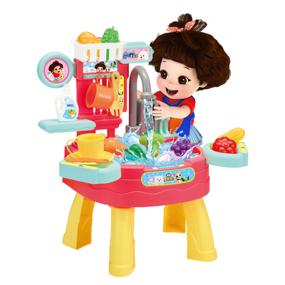 mimiworld机灵唐妮妮趣味洗菜菜动画同款女孩过家家玩具新年礼物