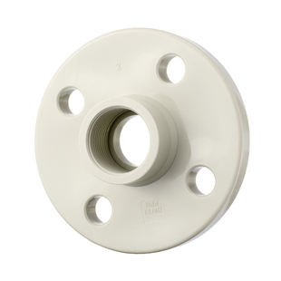 戎生PPH内丝法兰内牙螺纹化工国标对焊法兰盘PPR水管法兰片接头