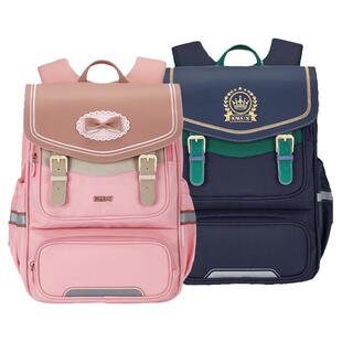 卡拉羊剑桥包高中生防下坠书包减负轻便双肩包大容量防水初中女生