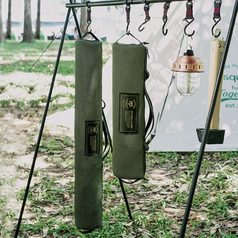 帐杆收纳包天幕杆收纳包户外露营帐篷撑杆支架桌腿脚架配件收纳袋