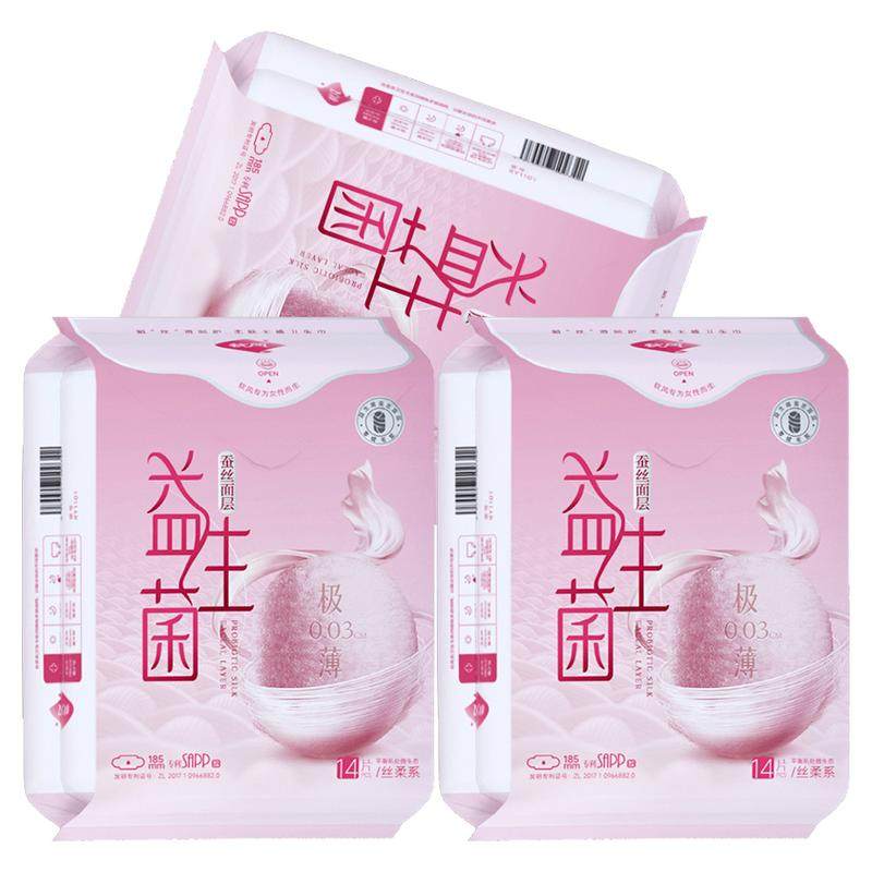 软风益生菌丝柔系卫生巾超薄抑菌
