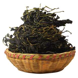 萝卜缨子干菜 特级新货 农家青白萝卜叶500g干萝卜秧子萝卜樱叶子