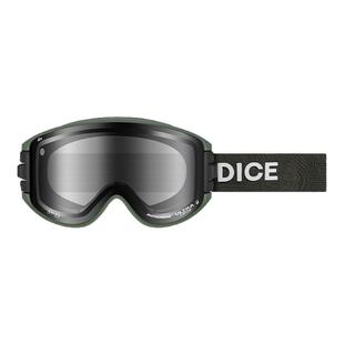 日本进口DICE滑雪镜柱面开窗超高清调光变色2倍防雾26新款GM0405