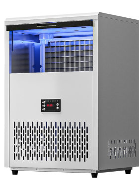 志高制冰机全自动奶茶店咖啡店大容量大型方冰冰块机商用制冰机