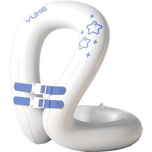 儿童游泳圈3岁以上男女童加厚防侧翻宝宝腋下圈初学水上漂浮玩具