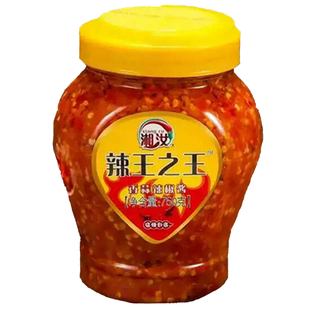 湘汝辣王之王香蒜辣椒酱 汝城油泼辣子蒜蓉超辣 拌面下饭酱 750克
