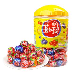 真知棒棒棒糖桶装108支糖果儿童六一礼物休闲零食年货送礼零食