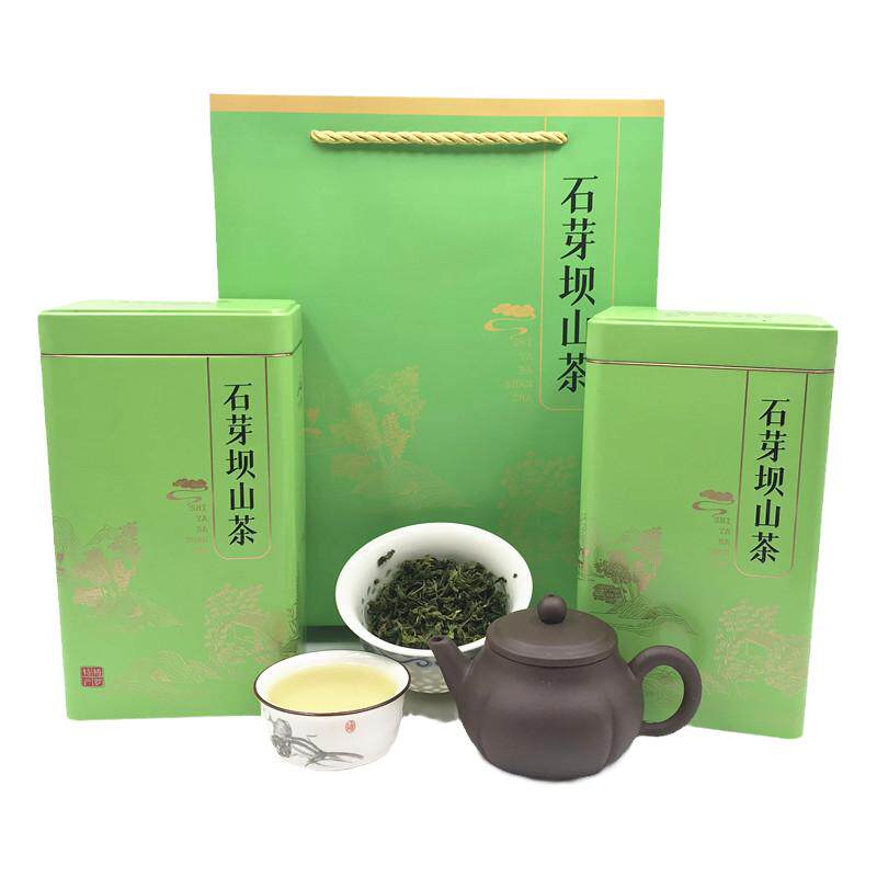 [随机送罐]罗浮山石芽坝山茶 高山手工绿茶散装惠州客家茶叶500g