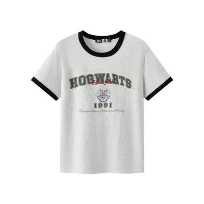 森马哈利波特联名短款短袖T恤女