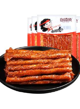 邬辣妈香辣素牛筋劲道100g*5包