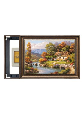【免打孔易安装】风景油画电表箱