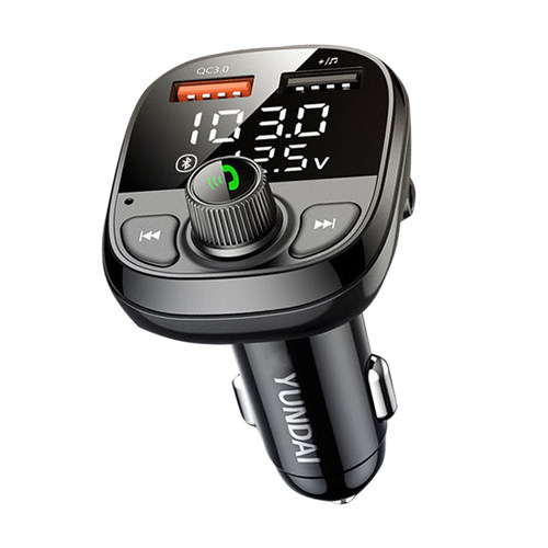 车载蓝牙mp3播放器无损接收器汽车用品多功能点烟器闪充超级车充
