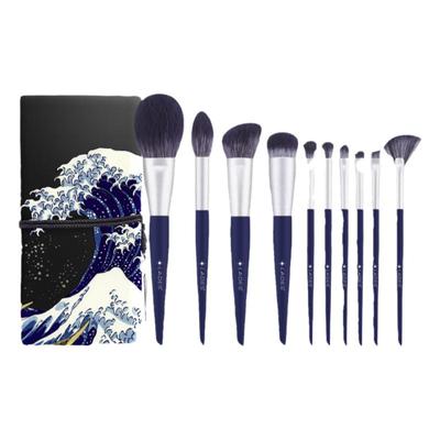 LADES蓝蒂丝碧海潮生10支化妆刷套装眼影刷遮瑕刷腮红刷粉底刷子