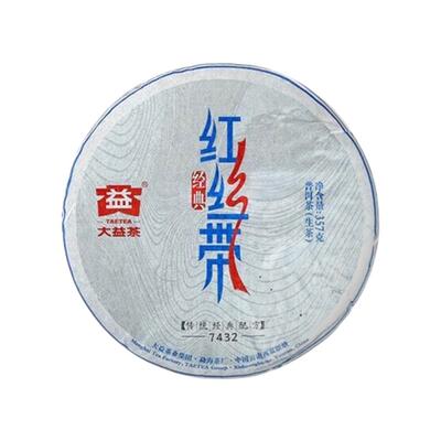 2014年大益经典红丝带7432青饼