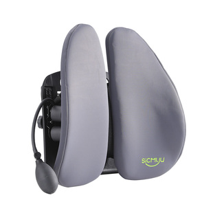 乳胶靠垫办公室腰靠护腰托上班久坐神器座椅靠背人体工学腰部支撑