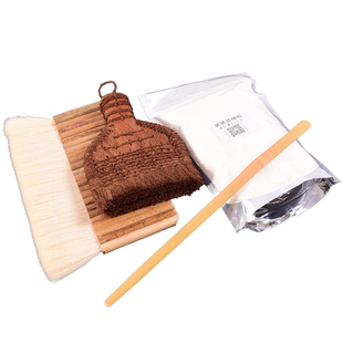 手工字画装裱材料套装工具羊毛排刷精品棕刷浆糊竹起子书画修复