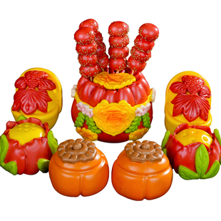 盖盖有口福马年醒狮年货送礼山东手工面食馒头非遗花饽饽礼盒装