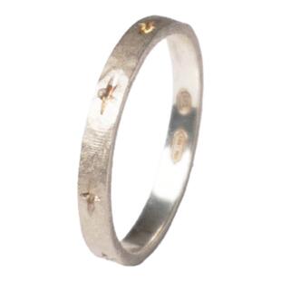 从不睡觉 暗黑MA+风格欧美戒指高级感925纯银十字架复古情侣对戒