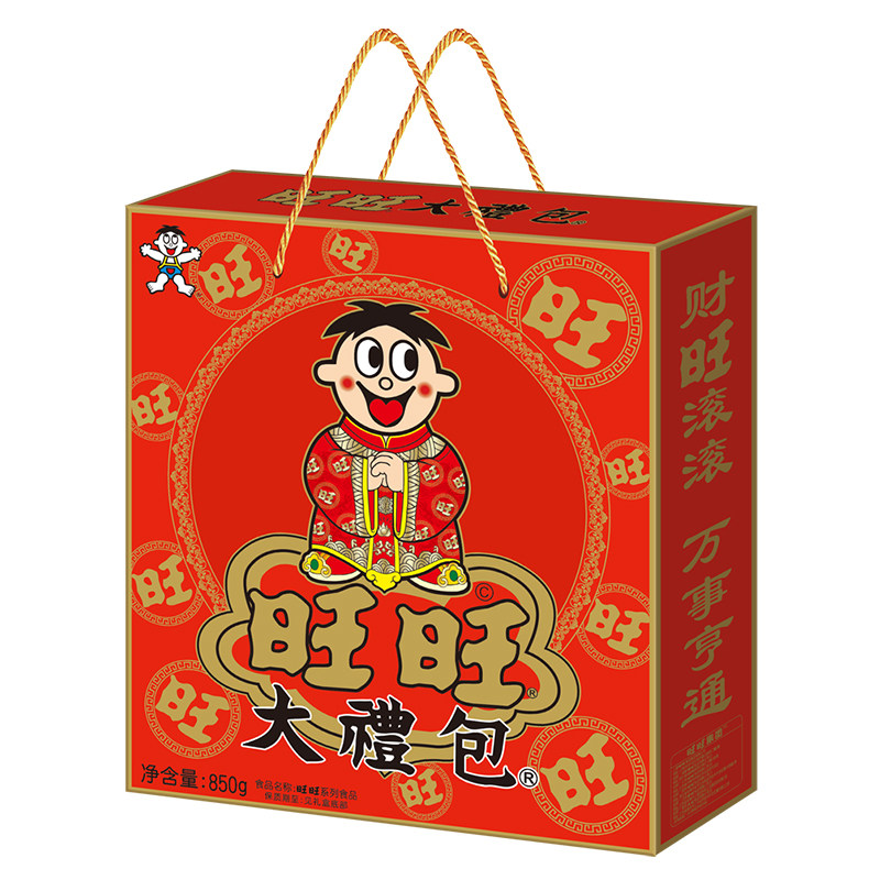 旺旺大礼盒春节年货零食大礼包
