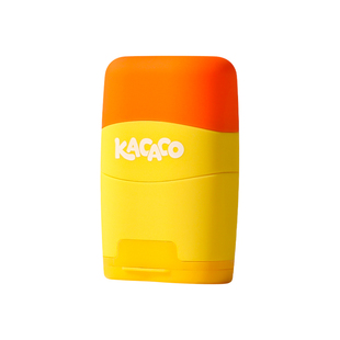 晨光小魔盒橡皮卷笔刀削笔机刨笔机削笔器带橡皮刨笔刀多功能儿童多色转笔刀削笔刀橡皮素描学习文具用品