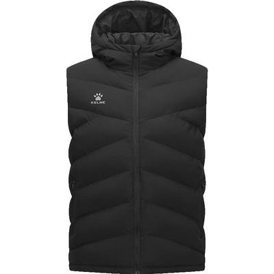 KELME卡尔美棉马甲跑步训练连帽