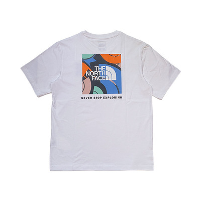 TNF北面男女同款Puzzle Box宽松透气户外休闲T恤NF0A8DC1