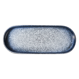 日式陶瓷商用日料椭圆长方形西餐盘寿司盘子早餐长条盘长碟子餐具