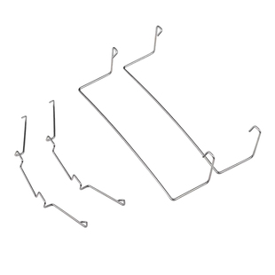 台式机电脑DIY 2/3/4铜管CPU散热器卡簧 扣具卡扣9cm风扇挂钩线扣