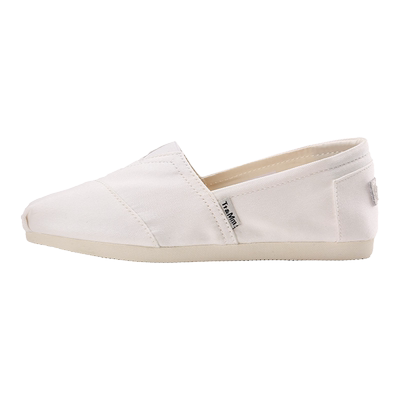 汤姆斯低帮百搭休闲懒人帆布鞋女