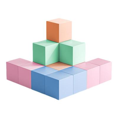 磁性正方体教具小学教材同步教具