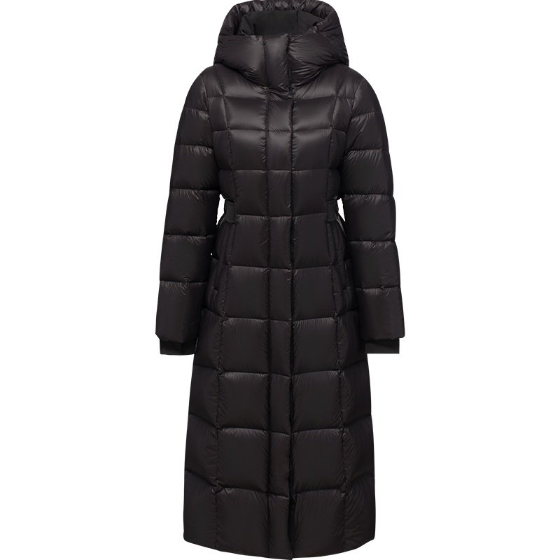 【鹅绒】坦博尔羽绒服女款冬季鹅绒长款过膝加厚休闲时尚保暖外套