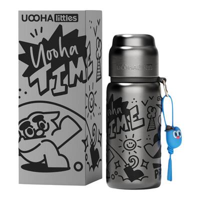 uooha涂鸦保温杯大容量儿童水杯