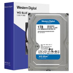 WD西部数据 1T 2T 4T 6T 3.5英寸7200转5400转台式机SATA机械蓝盘