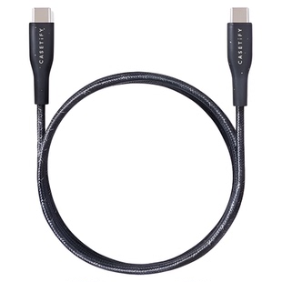 CASETiFY USB-C /Lightning适用于苹果iPhone USB-C充电数据线（一端为USB-C，不含充电头）