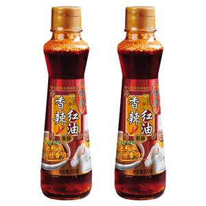 桥头重庆无渣香辣红油200g