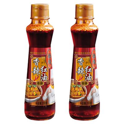 桥头重庆无渣香辣红油200g