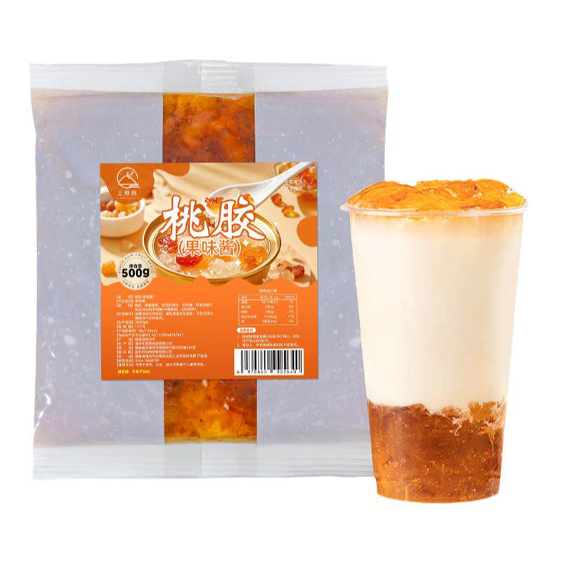 桃胶免煮即食炖奶饮品奶茶店专用