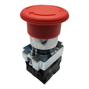 22mm蘑菇头紧急停止按钮开关XB2-BS542 544 545 ZB2-BE101C 102C