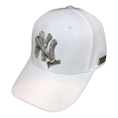 棒球帽mlb带钻mlb带钻棒球帽ny