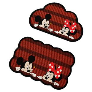 卡通喜庆浴室地垫硅藻泥家用厕所吸水防滑垫加厚地毯卫生间脚垫子