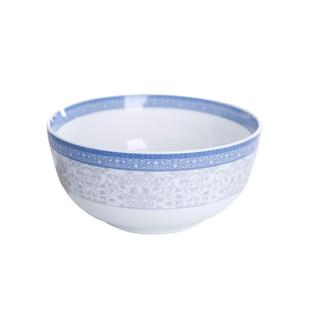 逐鹿民生陶瓷釉中彩富贵园家用米饭碗汤碗泡面碗陶瓷餐具套装骨瓷