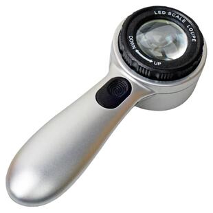 60倍手持珠宝放大镜高清带紫光灯紫砂壶鉴定专用烟酒随身便携玉石