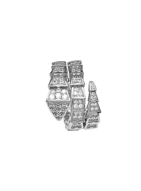 欧美奢华蛇形戒指开口ins女