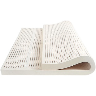 森眠5cm 10公分天然乳胶床垫泰国进口橡胶家用卧室透气软垫乳胶垫