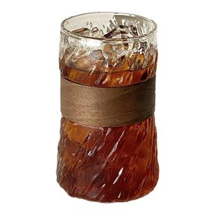 挂耳咖啡专用杯家用精致女生耐热防烫隔热玻璃水杯冰美式拿铁杯子