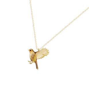 【沈月同款】Fable展翅知更鸟项链百搭锁骨链高级感送女友礼物