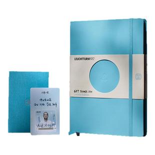 LEUCHTTURM1917德国灯塔x冯唐联名笔记本成事记三点本+冯唐讲经典读书卡A5硬封皮手账本成事好物送礼笔记本