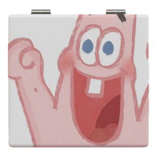 可爱海绵宝宝派大星系列化妆镜清新简约随身小镜子学生便携包包镜