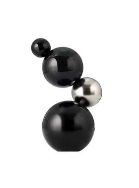 几何异形隔断儿童房陈设水晶球